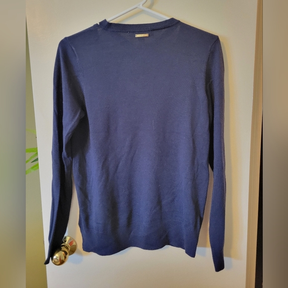 Michael Kors Blue Sweater Small - Picture 2 of 5